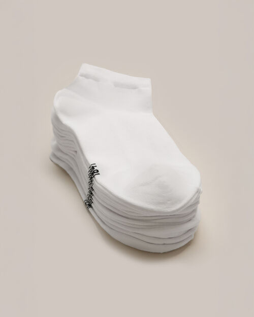 Paquete Calcetines Cortos Blancos